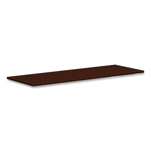 Mod Worksurface, Rectangular, 66w x 24d, Traditional Mahogany-(HONPLRW6624LT1)