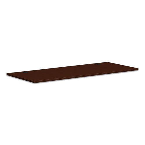 Mod Worksurface, Rectangular, 72w x 30d, Traditional Mahogany-(HONPLRW7230LT1)