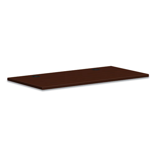 Mod Worksurface, Rectangular, 48w x 24d, Traditional Mahogany-(HONPLRW4824LT1)