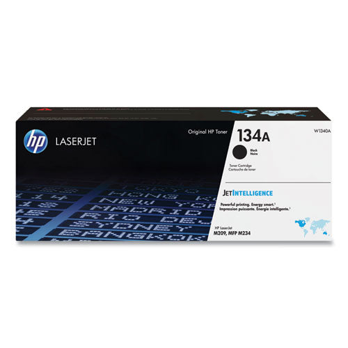 HP 134A, (W1340A) Black Original Laser Toner Cartridge-(HEWW1340A)