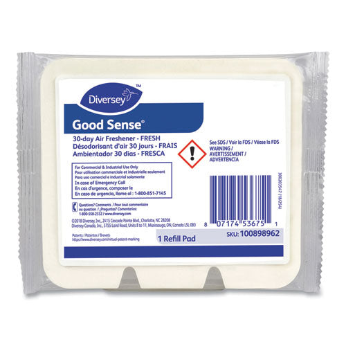 Good Sense 30-Day Air Freshener, Fresh, 12/Carton-(DVO100898962)