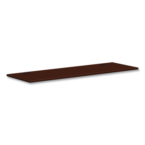 Mod Worksurface, Rectangular, 72w x 24d, Traditional Mahogany-(HONPLRW7224LT1)