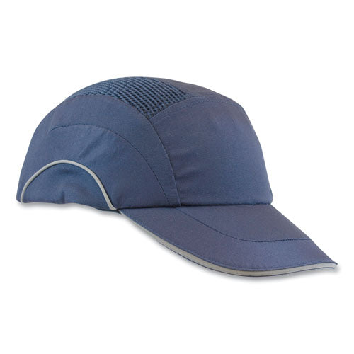 HardCap A1+ Baseball Style Bump Cap, 2.75" Brim, Navy Blue-(PID282ABR17021)