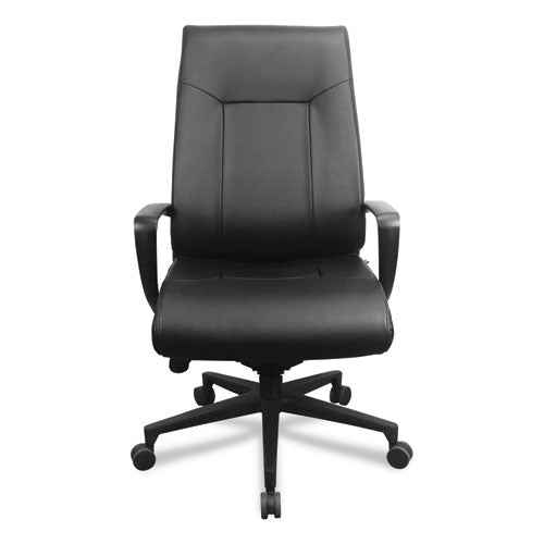 Executive Chair, 20.5" to 23.5" Seat Height, Black-(TMETP2500BLKL)