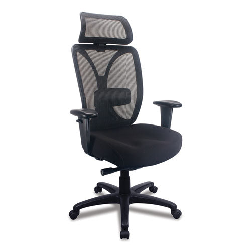 Computer and Desk Chair, Supports Up to 275 lb, Black-(TMETP6450BLKMB)