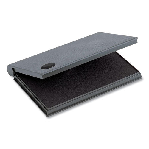 2000 PLUS One-Color Felt Stamp Pad, #2, 6.25" x 3.5", Black-(CSC090407)