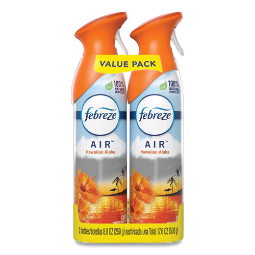 AIR, Hawaiian Aloha, 8.8 oz Aerosol Spray, 2/Pack-(PGC97794PK)