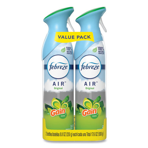 AIR, Gain Original, 8.8 oz Aerosol Spray, 2/Pack, 6 Pack/Carton-(PGC97810)