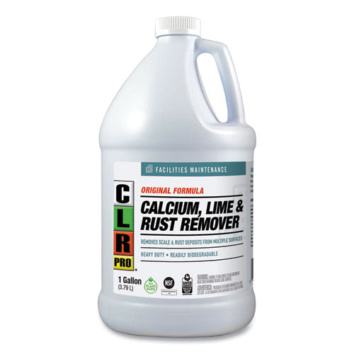 Calcium, Lime and Rust Remover, 1 gal Bottle, 4/Carton-(JELCL4PRO)