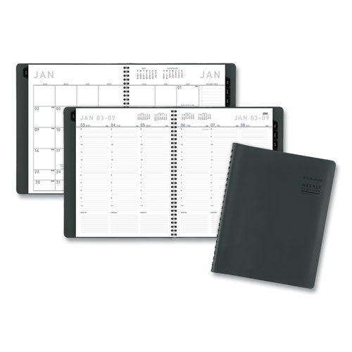 Contemporary Weekly/Monthly Planner, 11 x 8.25, Forest Green Cover, 12-Month (Jan to Dec): 2023-(AAG70940X61)