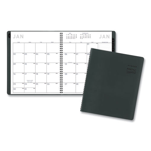 Contemporary Monthly Planner, 11 x 9, Forest Green Cover, 12-Month (Jan to Dec): 2023-(AAG70250X61)