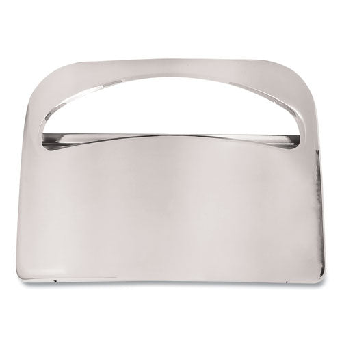 Toilet Seat Cover Dispenser, 16 x 3 x 11.5, Chrome-(BWKKD200)