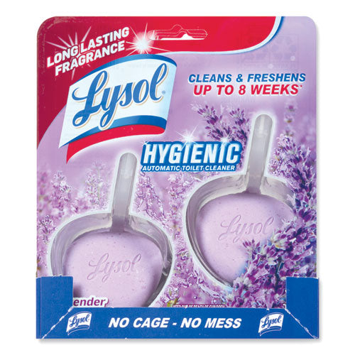 Hygienic Automatic Toilet Bowl Cleaner, Cotton Lilac, 2/Pack-(RAC83722)