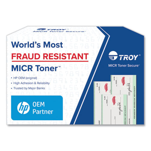 0282021001 281X High-Yield MICR Toner Secure, Alternative for HP CF281X, Black-(TRS0282021001)