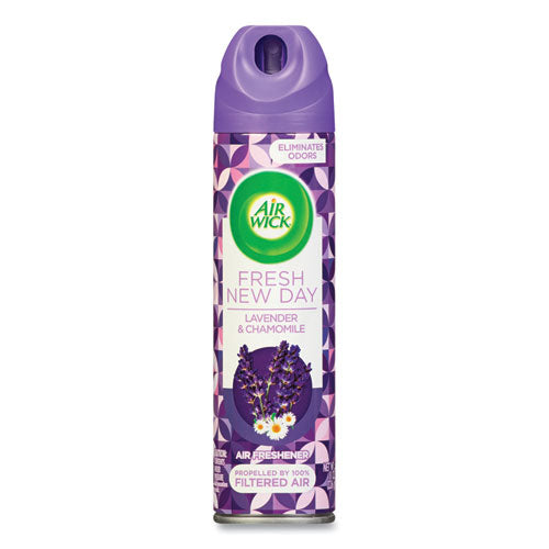 Aerosol Air Freshener, Lavender and Chamomile, 8 oz Aerosol Spray, 12/Carton-(RAC05762CT)