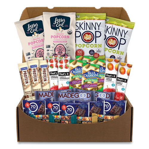 Low Calories Snack Box, 28 Assorted Snacks, Ships in 1-3 Business Days-(GRR70000128)