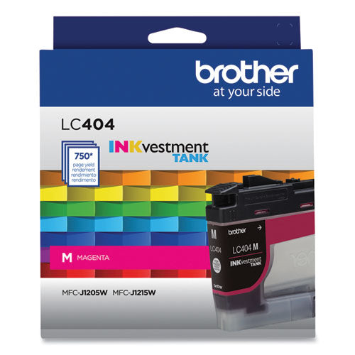 LC404MS INKvestment Ink, 750 Page-Yield, Magenta-(BRTLC404MS)