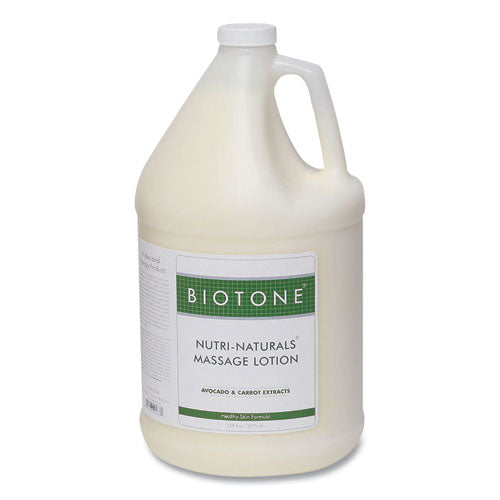 Nuti-Naturals Massage Lotion, 1 gal Bottle, Nature Scent-(BTNNNL1G)