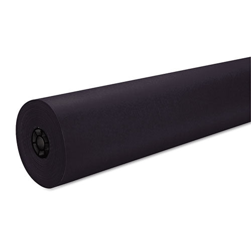 Decorol Flame Retardant Art Rolls, 40 lb Cover Weight, 36" x 1000 ft, Black-(PAC101209)