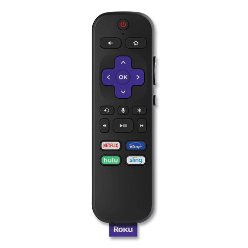 Roku Voice Remote, Black-(DNHRCAL7R)