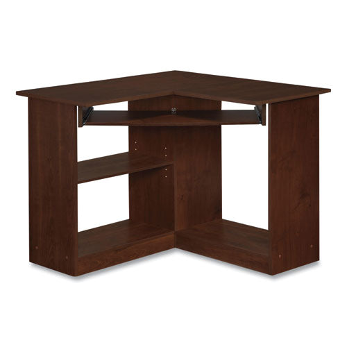 Corner Desk, 35.38" x 35.38" x 28.88", Resort Cherry-(EYG951572CC)