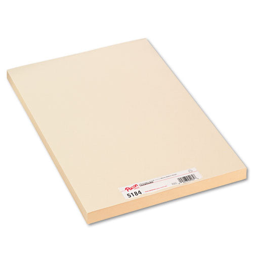 Medium Weight Tagboard, 12 x 18, Manila, 100/Pack-(PAC5184)