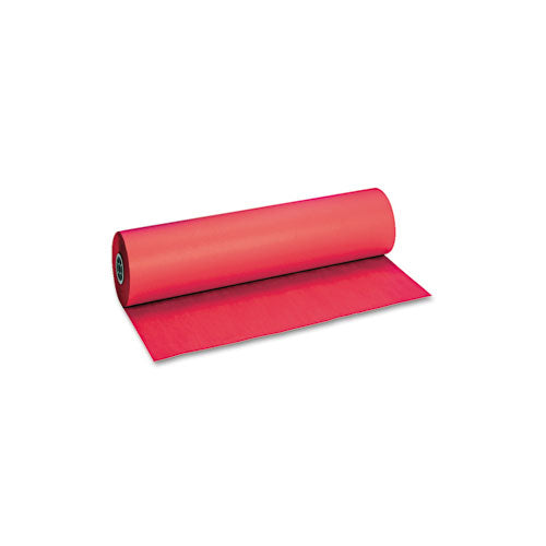 Decorol Flame Retardant Art Rolls, 40 lb Cover Weight, 36" x 1000 ft, Cherry Red-(PAC101203)