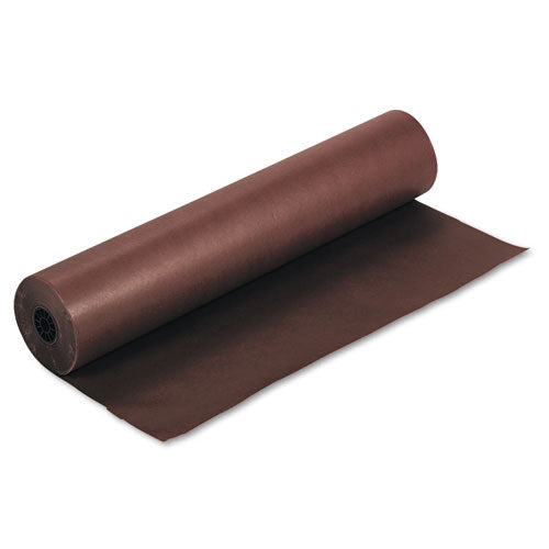 Rainbow Duo-Finish Colored Kraft Paper, 35 lb Wrapping Weight, 36" x 1,000 ft, Brown-(PAC63020)