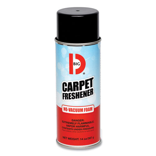 No-Vacuum Carpet Freshener, Fresh Scent, 14 oz Aerosol Spray, 12/Carton-(BGD241)