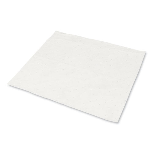 TASKBrand Industrial Oil Only Sorbent Pad, 0.17 gal, 15 x 18, 100/Carton-(HOSOSMABCPW)