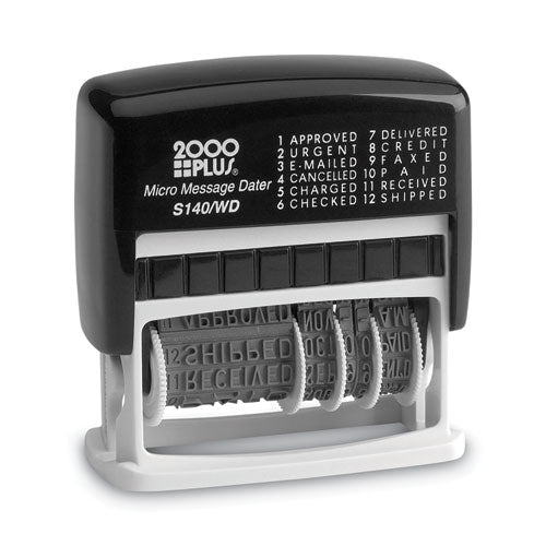 Micro Message Dater, Self-Inking-(COS011090)