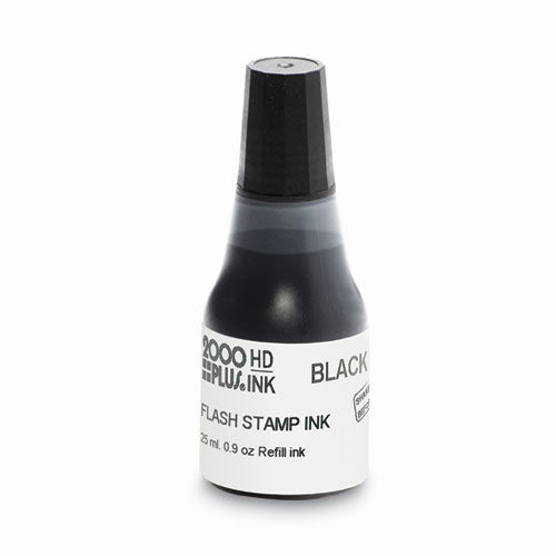 Pre-Ink High Definition Refill Ink, 0.9 oz. Bottle, Black-(COS033957)