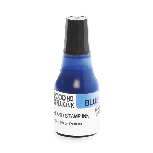 Pre-Ink High Definition Refill Ink, Blue, 0.9 oz Bottle, Blue-(COS033959)