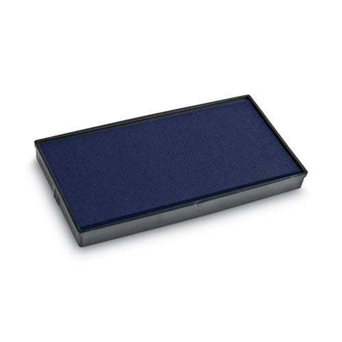 Replacement Ink Pad for 2000PLUS 1SI20PGL, 1.63" x 0.25", Blue-(COS065466)