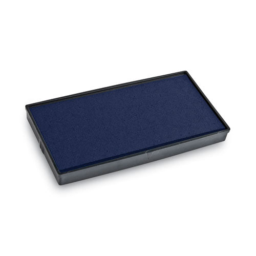 Replacement Ink Pad for 2000PLUS 1SI60P, 3.13" x 0.25", Blue-(COS065474)