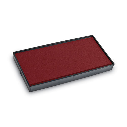 Replacement Ink Pad for 2000PLUS 1SI15P, 3" x 0.25", Red-(COS065488)