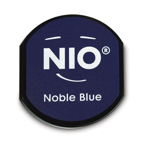 Ink Pad for NIO Stamp with Voucher, 2.75" x 2.75", Noble Blue-(COS071510)