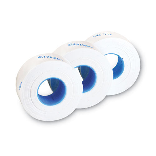 One-Line Pricemarker Labels, 0.44 x 0.81, White, 1,200/Roll, 3 Rolls/Box-(COS090944)