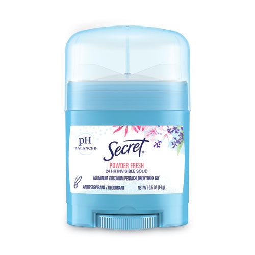 Invisible Solid Anti-Perspirant and Deodorant, Powder Fresh, 0.5 oz Stick-(PGC31384EA)