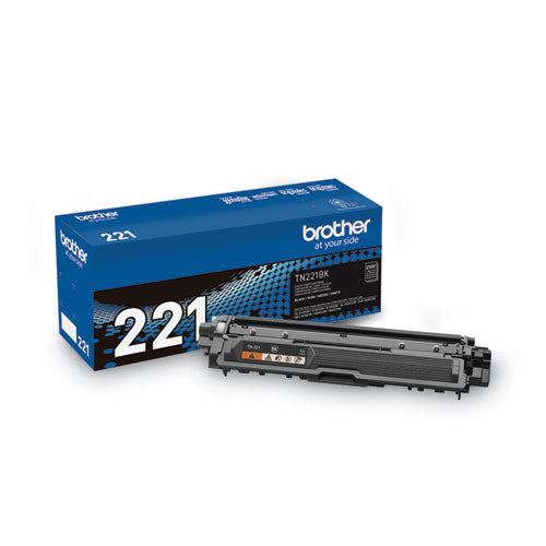 TN221BK Toner, 2,500 Page-Yield, Black-(BRTTN221BK)