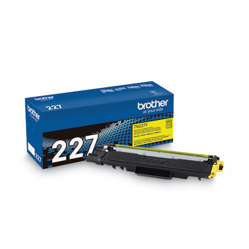 TN227Y High-Yield Toner, 2,300 Page-Yield, Yellow-(BRTTN227Y)