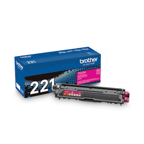 TN221M Toner, 1,400 Page-Yield, Magenta-(BRTTN221M)