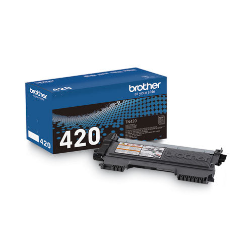 TN420 Toner, 1,200 Page-Yield, Black-(BRTTN420)