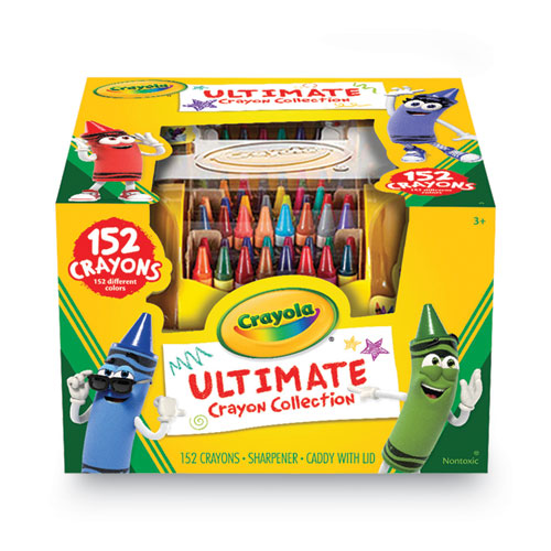 Ultimate Crayon Case, Sharpener Caddy, 152 Colors-(CYO520030)