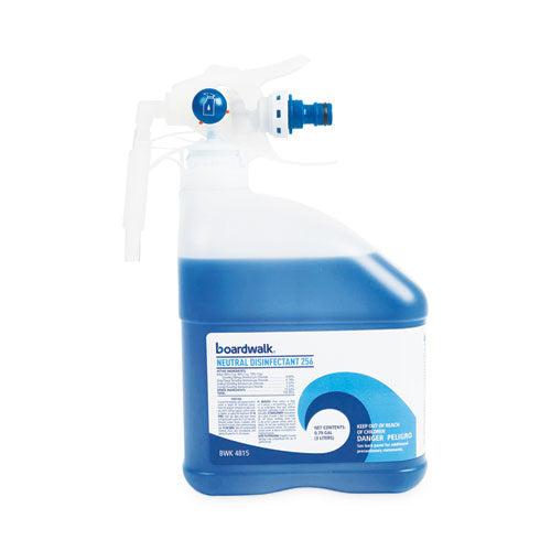PDC Neutral Disinfectant, Floral Scent, 3 Liter Bottle, 2/Carton-(BWK4815)