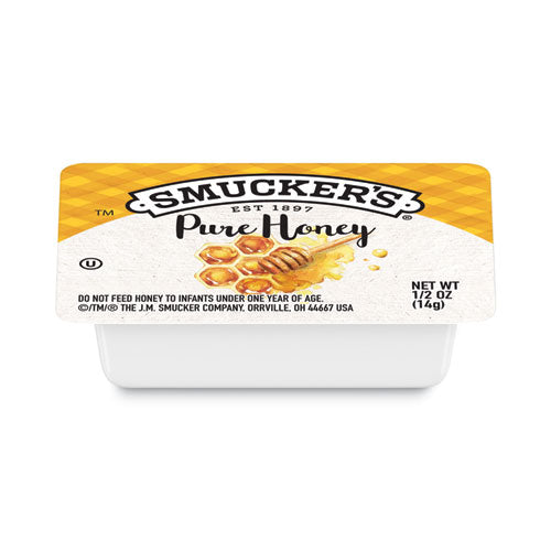 Smuckers Honey, Single Serving Packs,0.5 oz, 200/Carton-(SMU763)