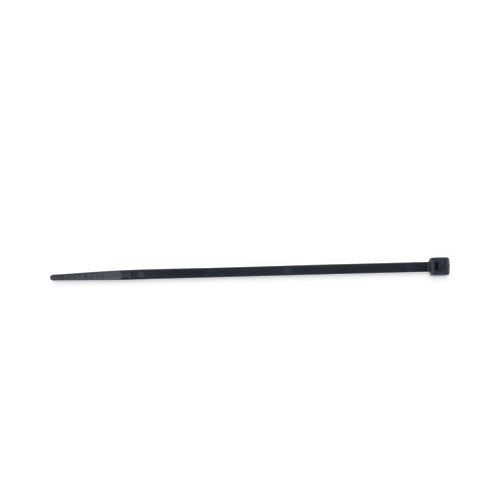 Nylon Cable Ties, 4 x 0.06, 18 lb, Black, 1,000/Pack-(TCO22500)