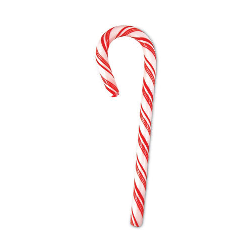 Peppermint Candy Canes, 1 oz, 60-Piece, 3.75 lb Jar, Ships in 1-3 Business Days-(GRR211X0012)