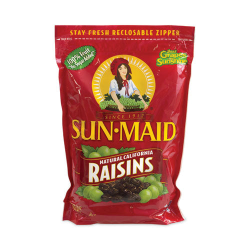 Natural California Raisins, 2 lb Box, 2/Carton, Ships in 1-3 Business Days-(GRR22000703)