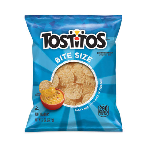 Bite Size Tortilla Chips, 2 oz Bag, 64 Bags/Carton, Ships in 1-3 Business Days-(GRR29500067)